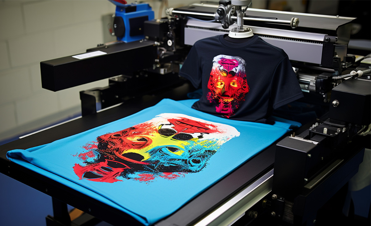 Textildruck bei Rene Becker Foto und Werbestudio